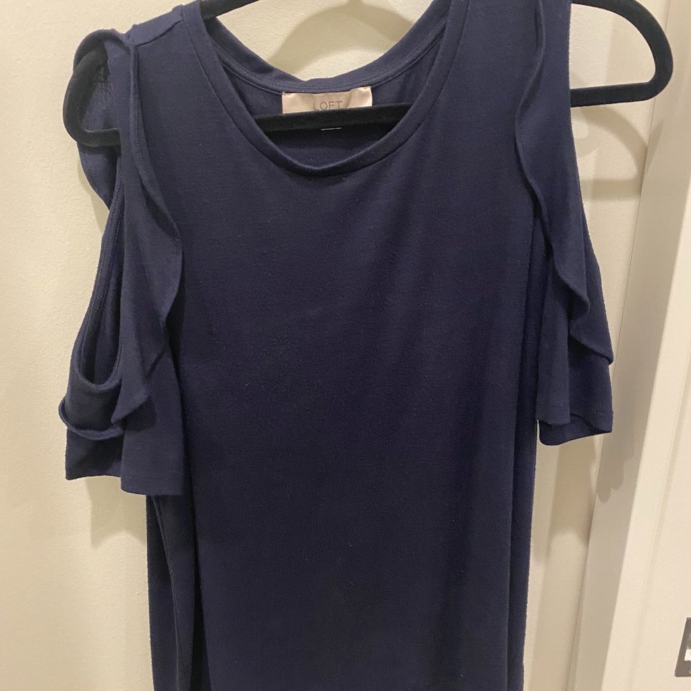 Loft Blue Top